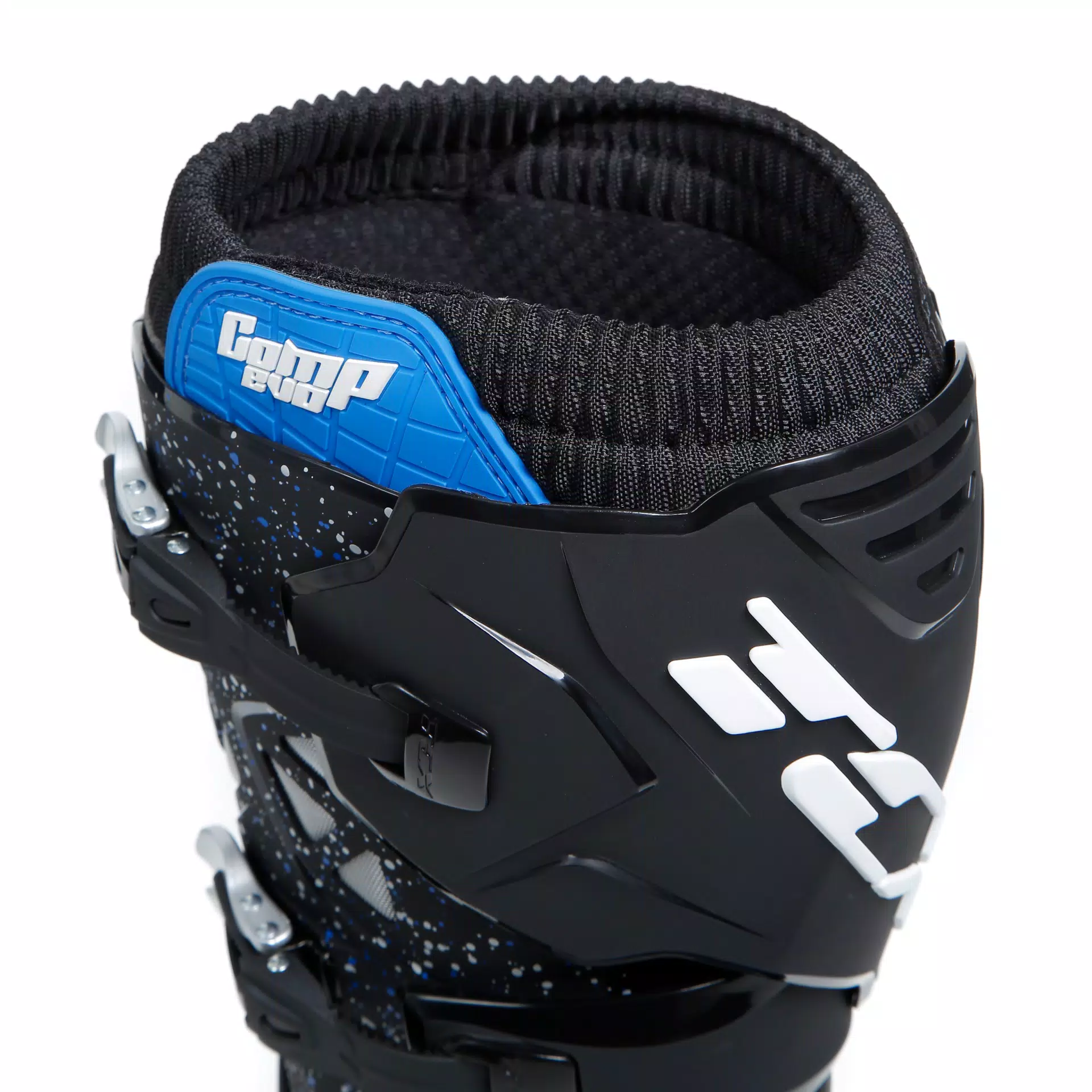 COMP EVO 2 MEN'S MOTORCYCLE OFFROAD BOOTS - BLACK/BLUE