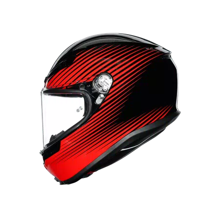 K6 AGV DOT(ECE) MULTI MPLK - RUSH BLACK/RED -  - 3