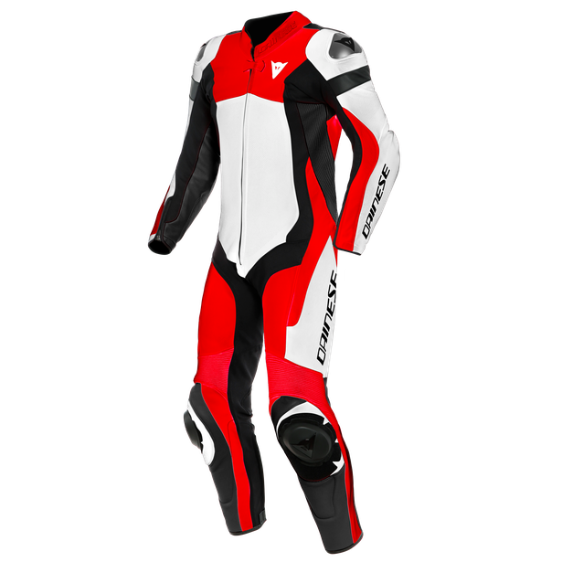 assen-2-1-pc-perf-leather-suit-white-lava-red-black image number 0