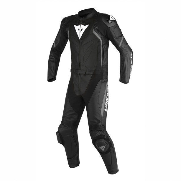 AVRO D2 2PCS PERFORATED SUIT BLACK/BLACK/ANTHRACITE- Two Piece Suits
