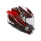 K6 S REEVAL WHITE/RED/GREY - MOTORRAD INTEGRAL-HELM E2206