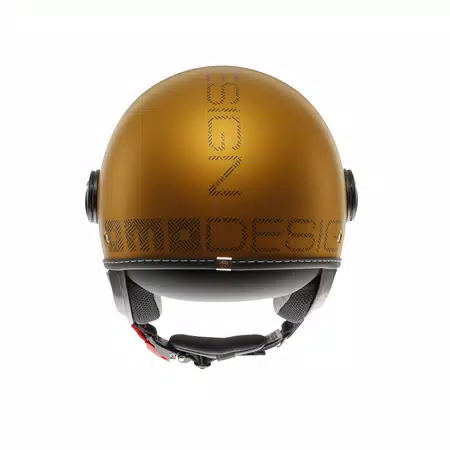 MOMODESIGN FGTR EVO MATT OCRA  / GREY - JET HELMET WITH DUAL VISOR E2206 -  - 5