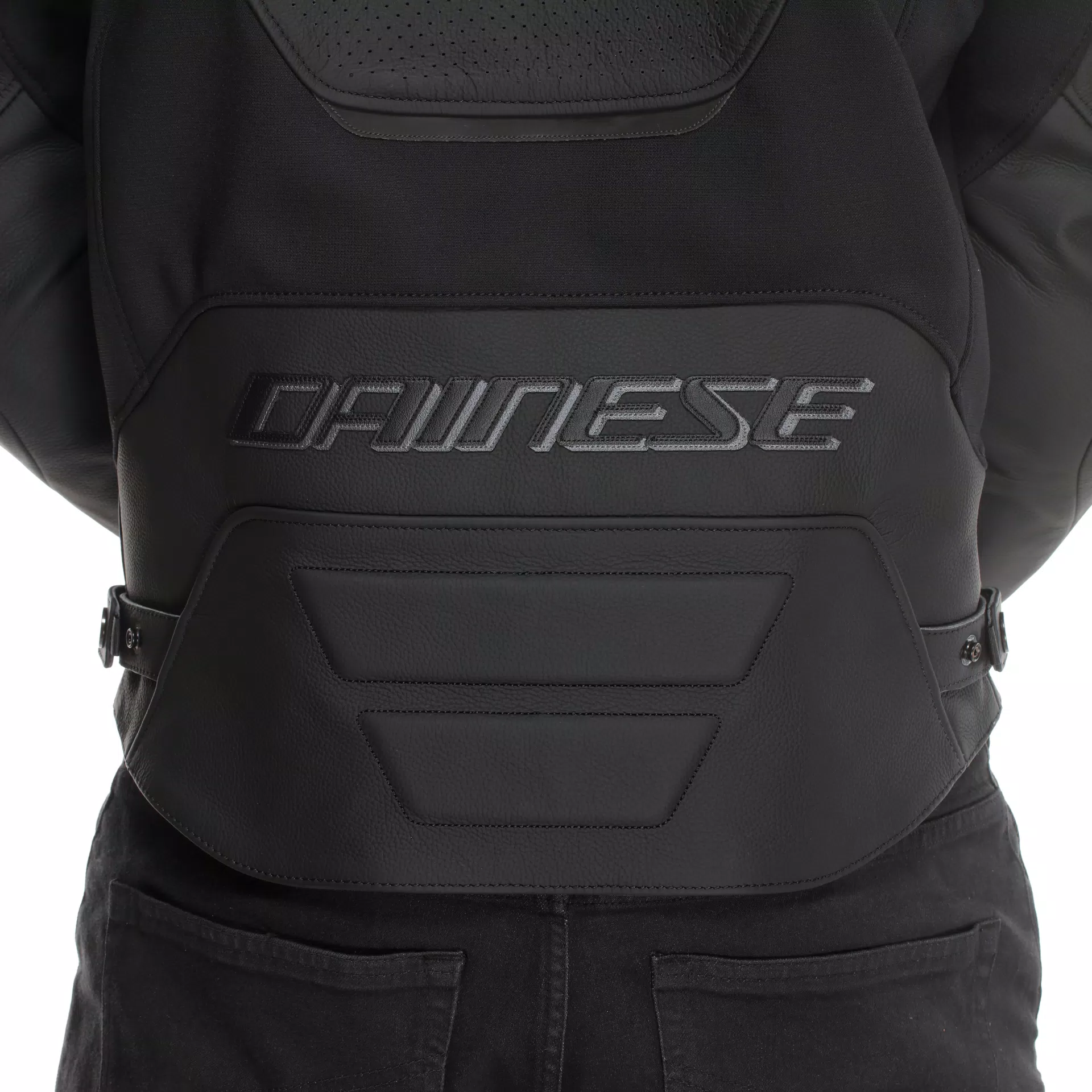 RACING 5 - GIACCA MOTO IN PELLE PERFORATA UOMO
