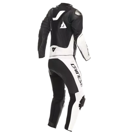 DEMON SPRINT - ZWEITEILIGE MOTORRADKOMBI AUS LEDER HERREN - BLACK/WHITE/WHITE - 2