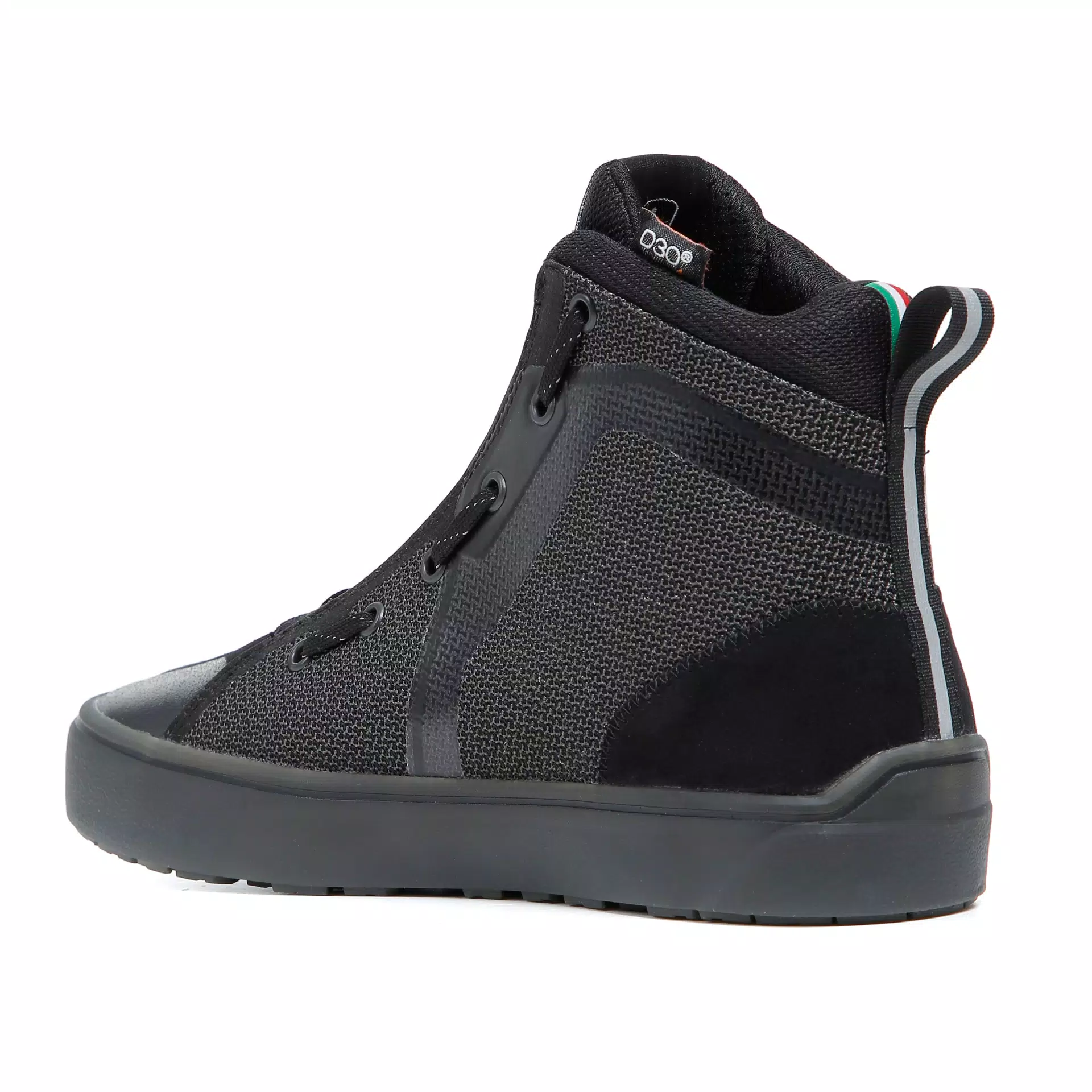 IKASU AIR MEN'S SUMMER MOTORCYCLE SHOES - BLACK