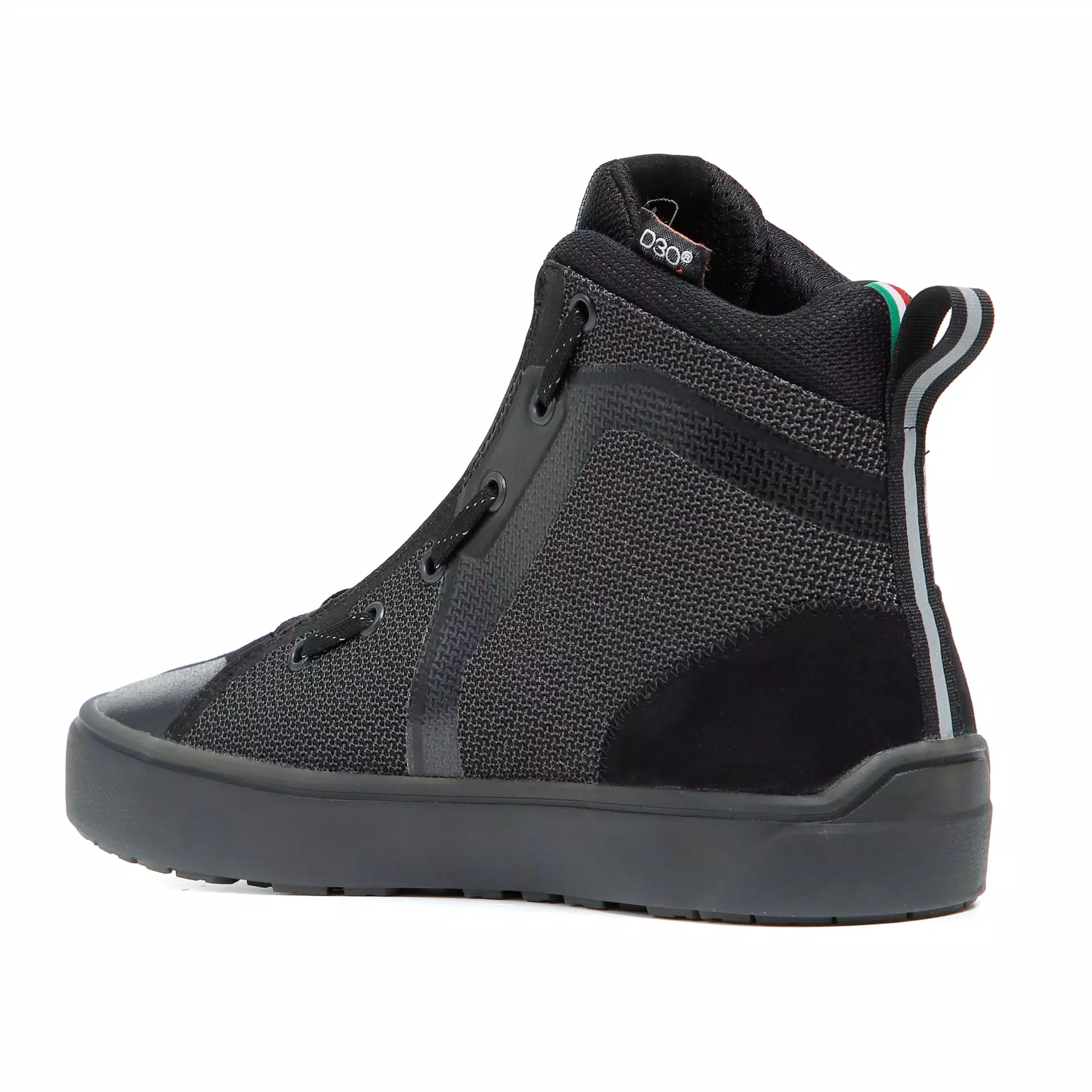 IKASU AIR MEN'S SUMMER MOTORCYCLE SHOES - BLACK