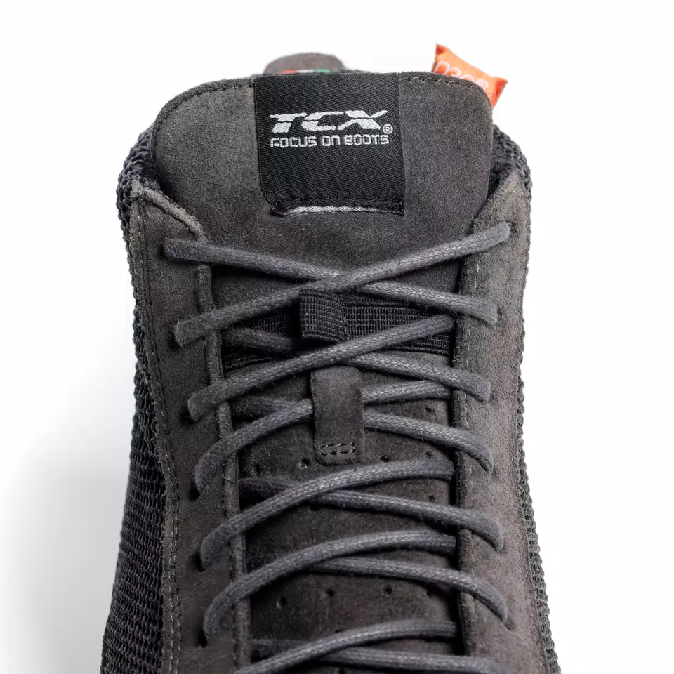 STREET 3 AIR MEN'S SUMMER MOTORCYCLE SHOES - GREY/WHITE | TCX STREET 3 AIR MEN'S SUMMER MOTORCYCLE SHOES - GREY/WHITE | TCX