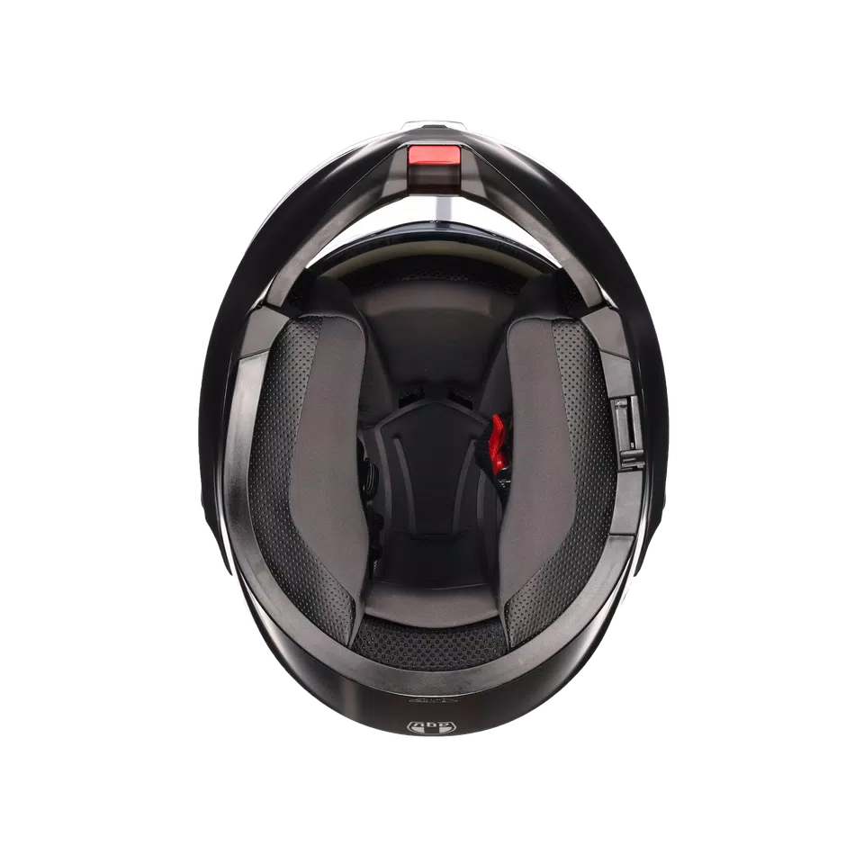 STREETMODULAR MONO MATT ASFALTO GREY - MOTORBIKE FLIP UP HELMET E2206 -  - 8