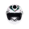 ETERES GHEPARD MATT WHITE/BLACK/GREEN - MOTORRAD JET-HELM E2206