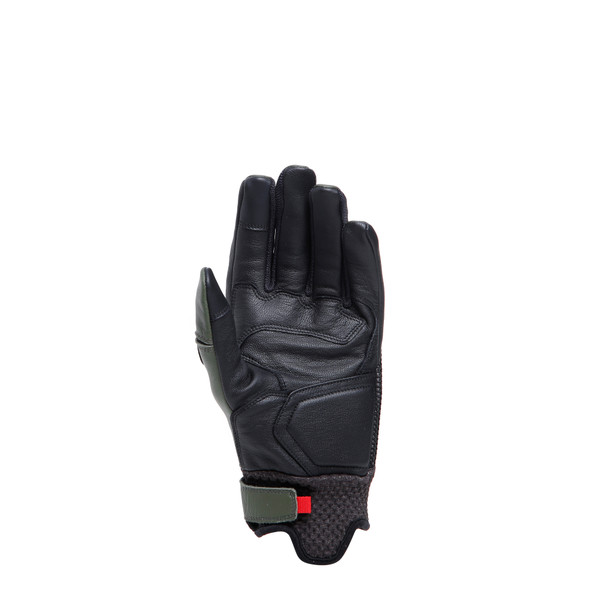 karakum-ergo-tek-gloves-black-army-grren image number 2