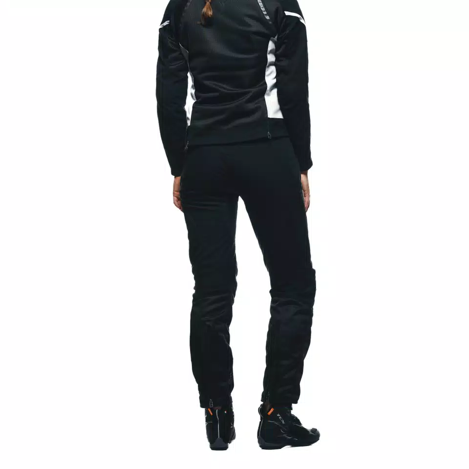 DRAKE 2 SUPER AIR - WOMEN'S SUMMER MOTORCYCLE PANTS IN FABRIC - BLACK/BLACK - 6