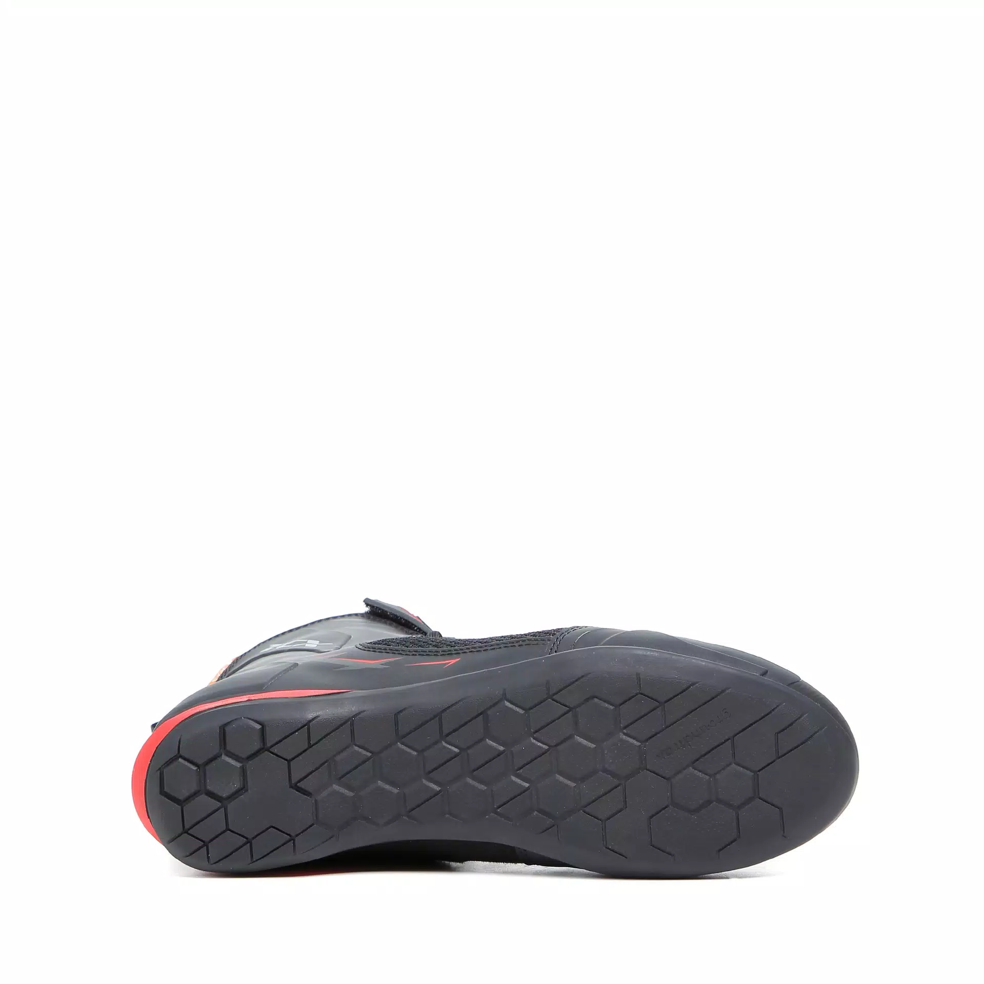 R04D AIR ZAPATO MOTO PARA VERANO HOMBRE - NEGRO/ROJO