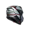 K7 AGV E2206 MPLK - JAEGER BLACK/SILVER