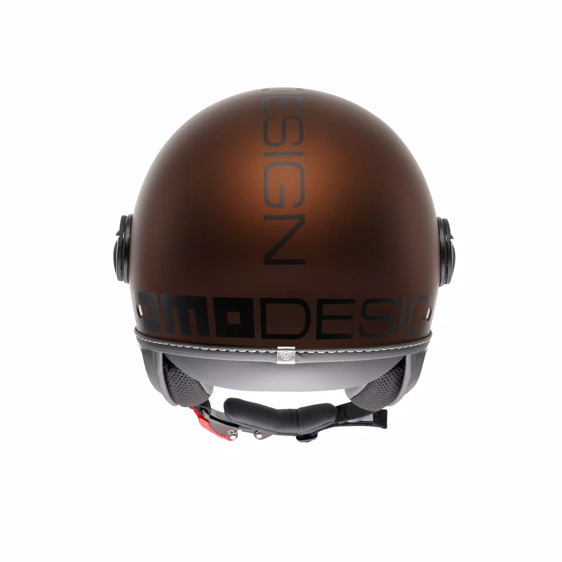 MOMODESIGN FGTR EVO MATT ESPRESSO / BLACK - JET HELMET WITH DUAL VISOR E2206