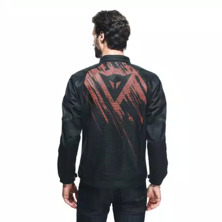 HEROSPHERE AIR - MOTORRADJACKE SOMMER HERREN - BLACK/RED TARMAC - 6