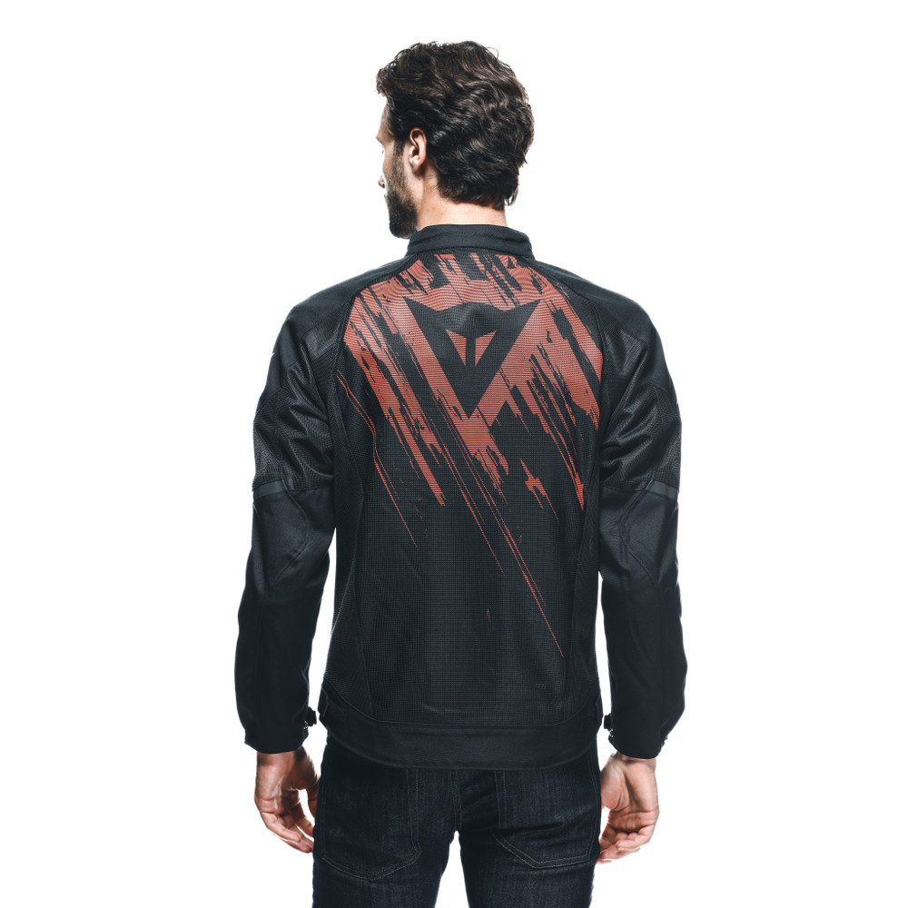 herosphere-air-blouson-moto-estival-homme-black-red-tarmac image number 5