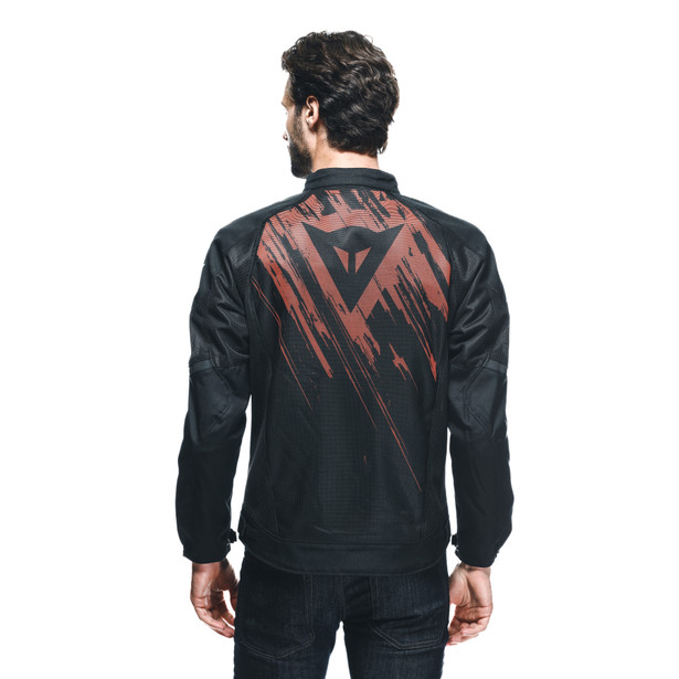 herosphere-air-tex-giacca-moto-in-tessuto-uomo-black-red-tarmac image number 5