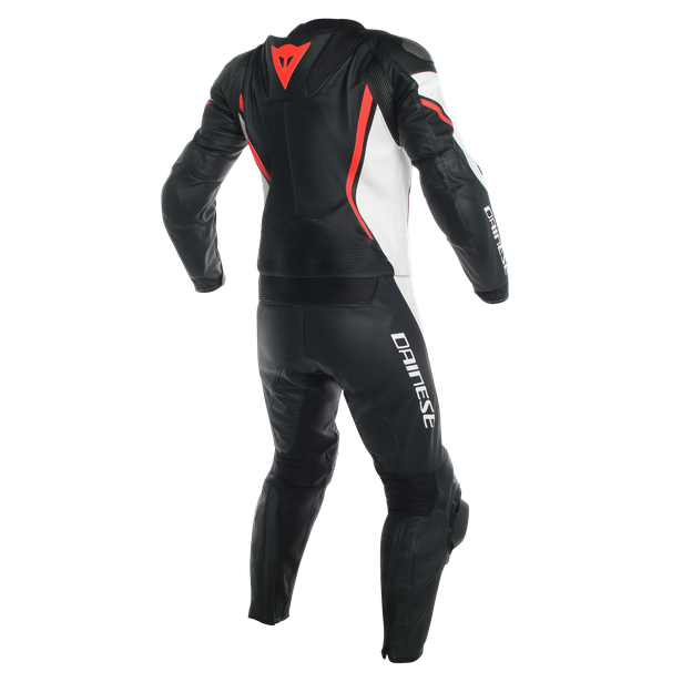 assen-2-pcs-suit-black-white-fluo-red image number 1