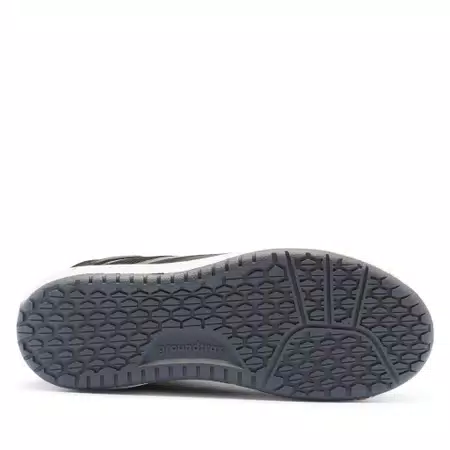 SUBURB AIR - DAMES MOTORFIETSSCHOENEN IN STOF VOOR DE ZOMER - BLACK/WHITE/APPLE BUTTER - 4