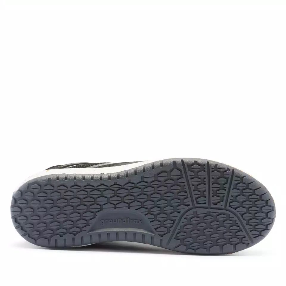 SUBURB AIR - WOMEN'S SUMMER MOTORCYCLE SHOES IN FABRIC - BLACK/WHITE/APPLE BUTTER - 4