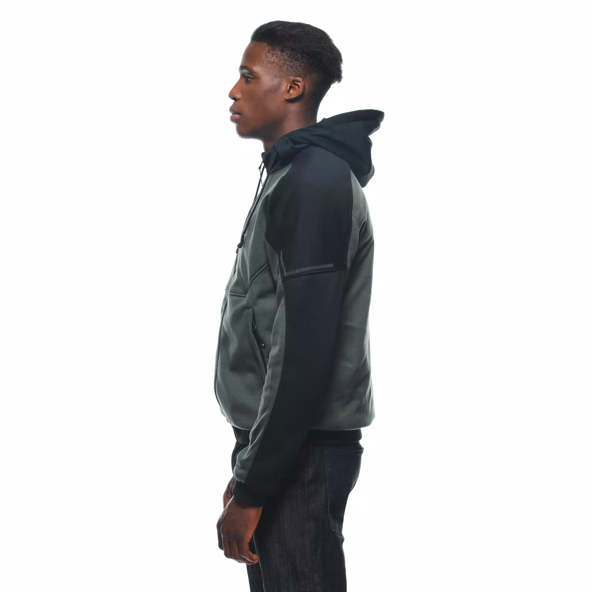 DAEMON-X SAFETY HOODIE - GIACCA MOTO IN TESSUTO UOMO