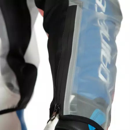 RAIN BODY RACING 2 - WATERDICHTE HOES VOOR MOTORPAK - BLACK/TRANSPARENT - 5