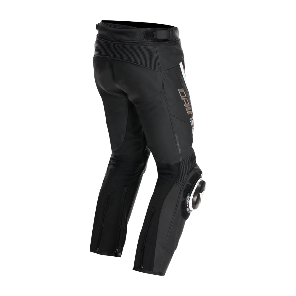 delta-4-men-leather-motorcycle-pants-black-tibetan-platinum-white image number 1