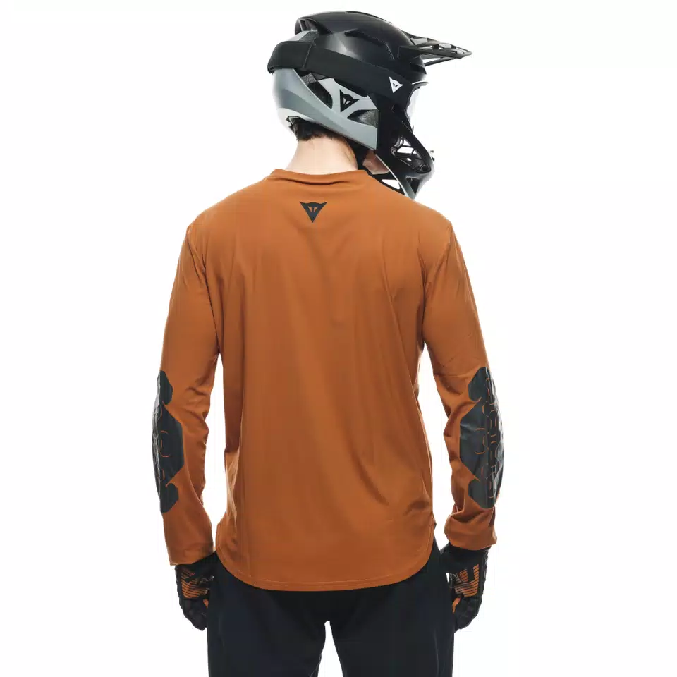 HGR JERSEY LS - MAGLIA BICI MANICHE LUNGHE UOMO - TRAIL-BROWN - 7