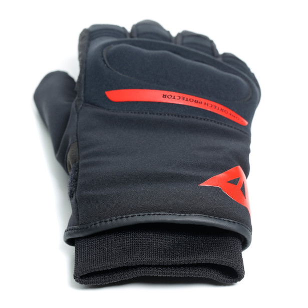 avila-unisex-d-dry-gloves-black-red image number 7