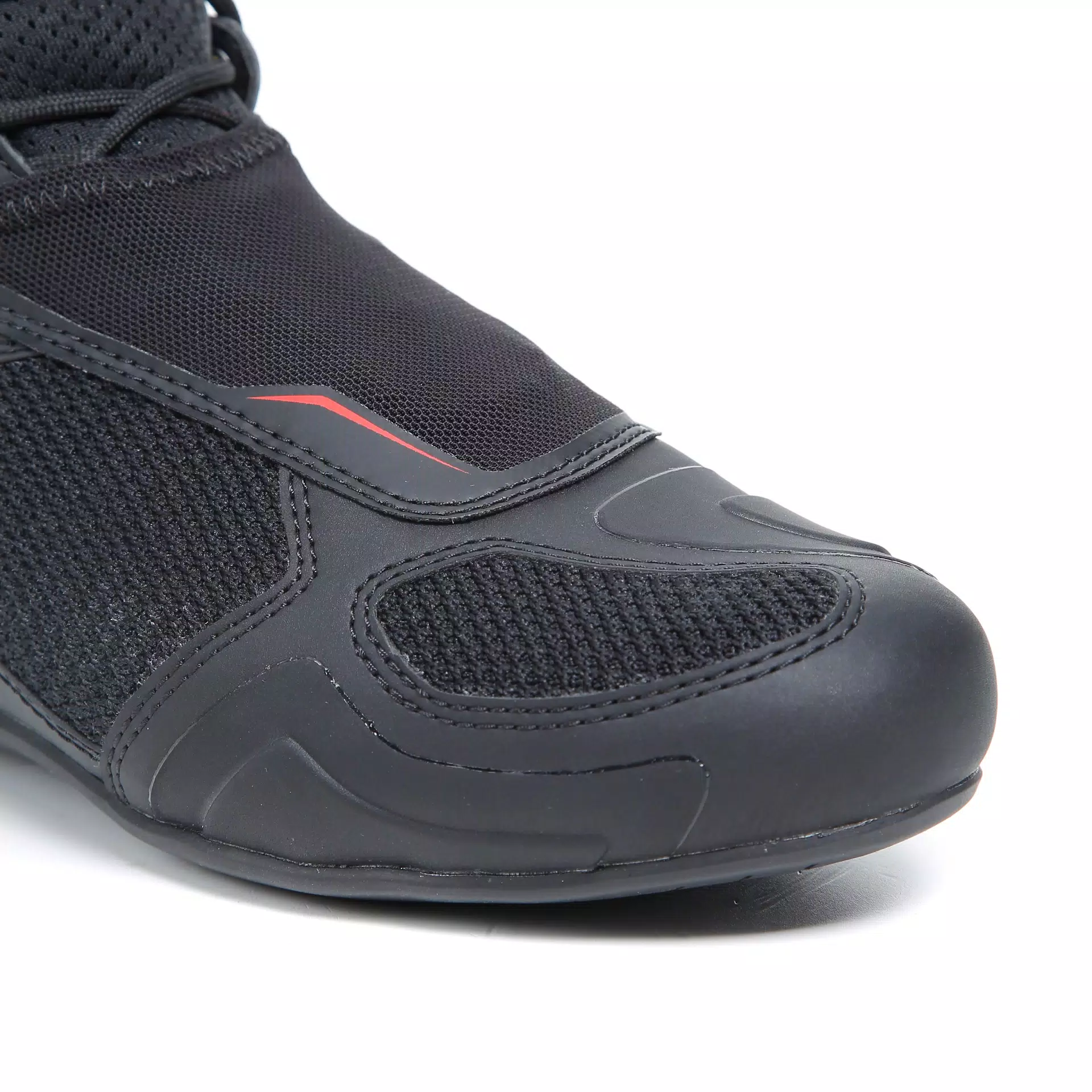 R04D AIR ZAPATO MOTO PARA VERANO HOMBRE - NEGRO/ROJO