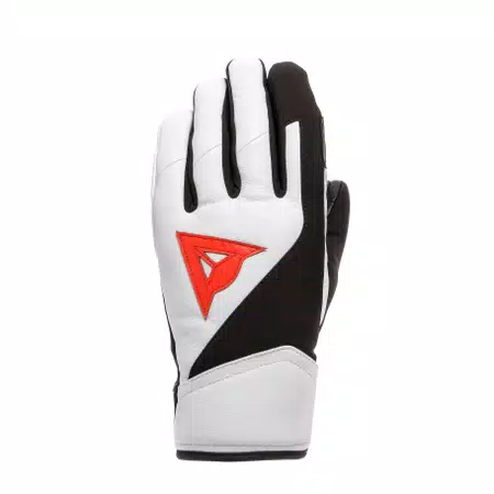HP SPORT SKI GLOVES UNISEX - WHITE/BLACK - 1