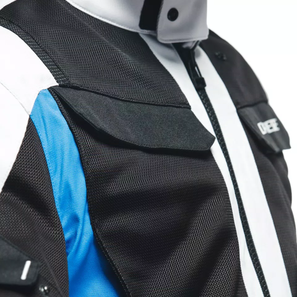 DESERT TEX JACKET - GLACIER-GRAY/BLACK/PERFORMANCE-BLUE - 8