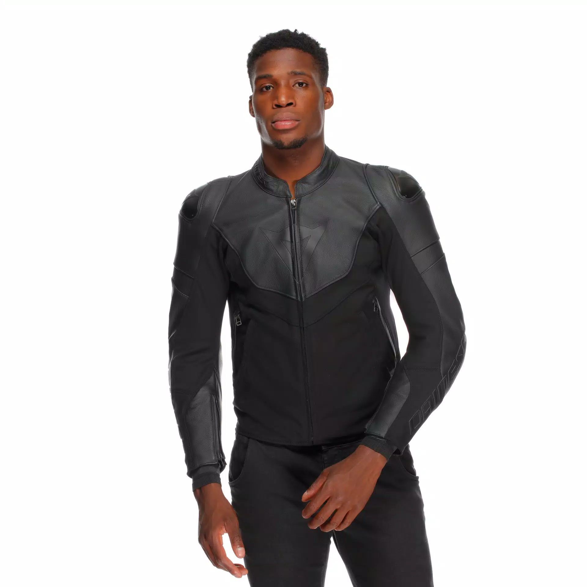 IPERATTIVA - MEN LEATHER-TEXTILE MOTORCYCLE JACKET