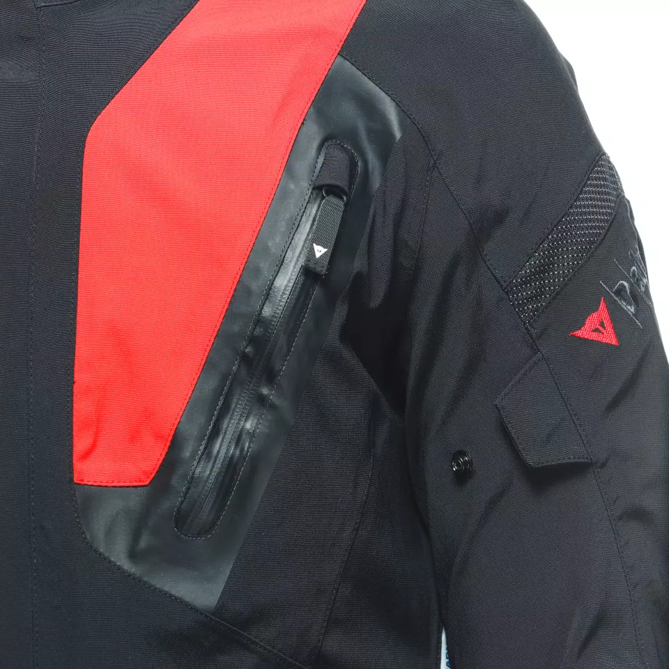 STELVIO D-AIR® D-DRY® XT JACKET - BLACK/LAVA-RED - 11