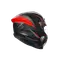 K6 S SLASHCUT BLACK/GREY/RED - MOTORBIKE FULL FACE HELMET DOT (E2206)