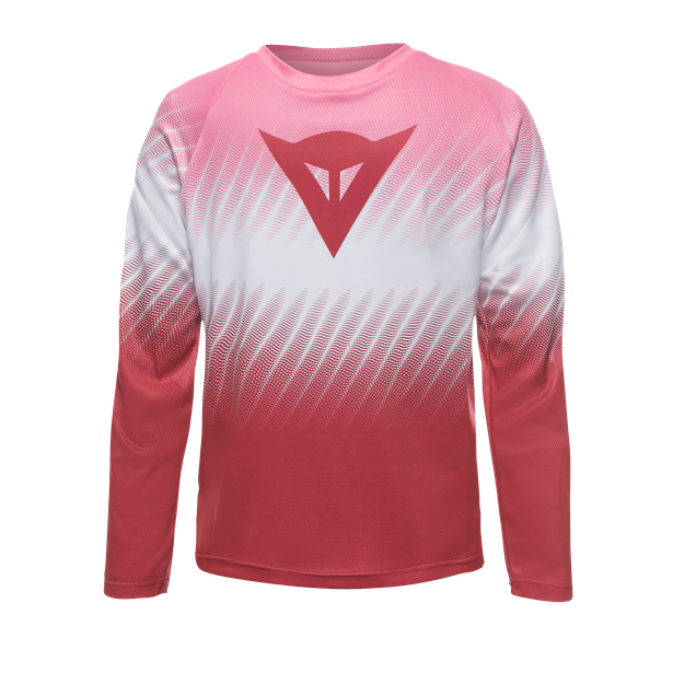 scarabeo-jersey-ls-long-sleeve-bike-shirt-for-kids-pink-white image number 0