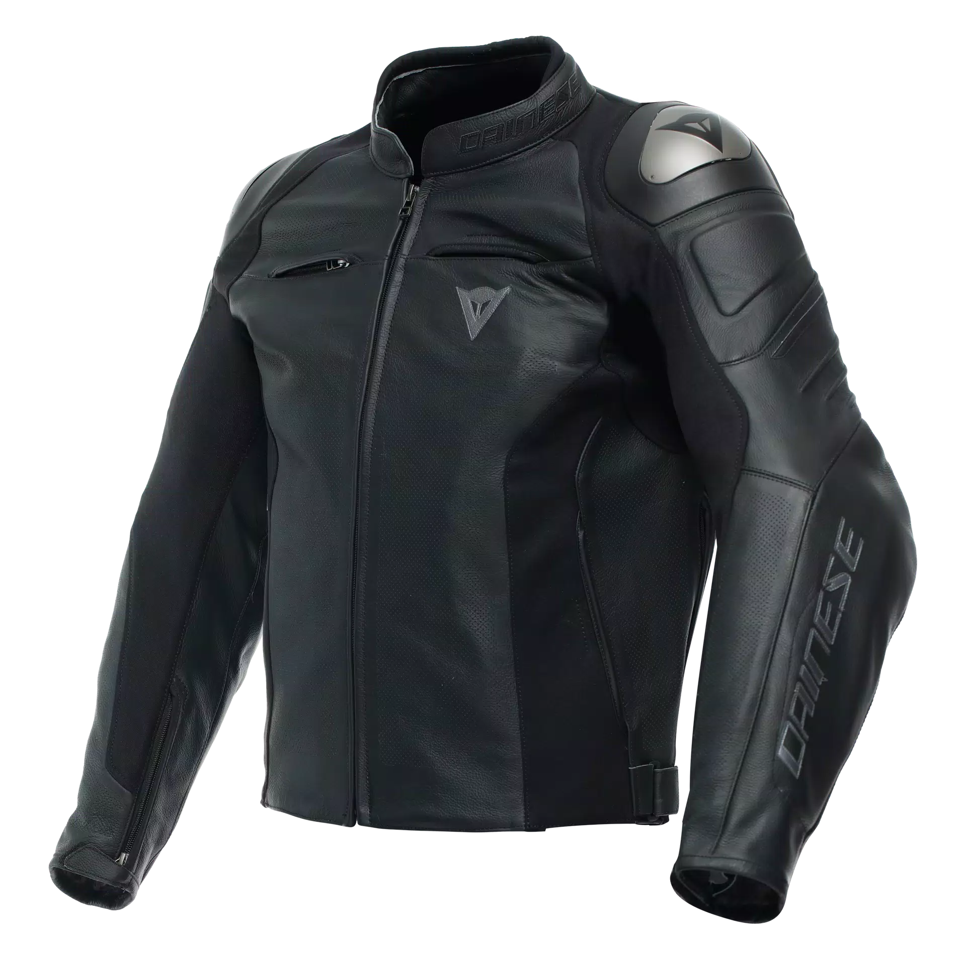 ESSENTIAL RACING LEATHER PERF. JACKET