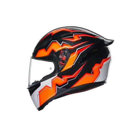 K1 S DOT(E2206) - KRIPTON BLACK/ORANGE -  - 4