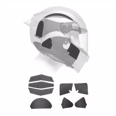 AGV FIT CUSTOMIZATION KIT PISTA GP RR - BLACK -  - 1