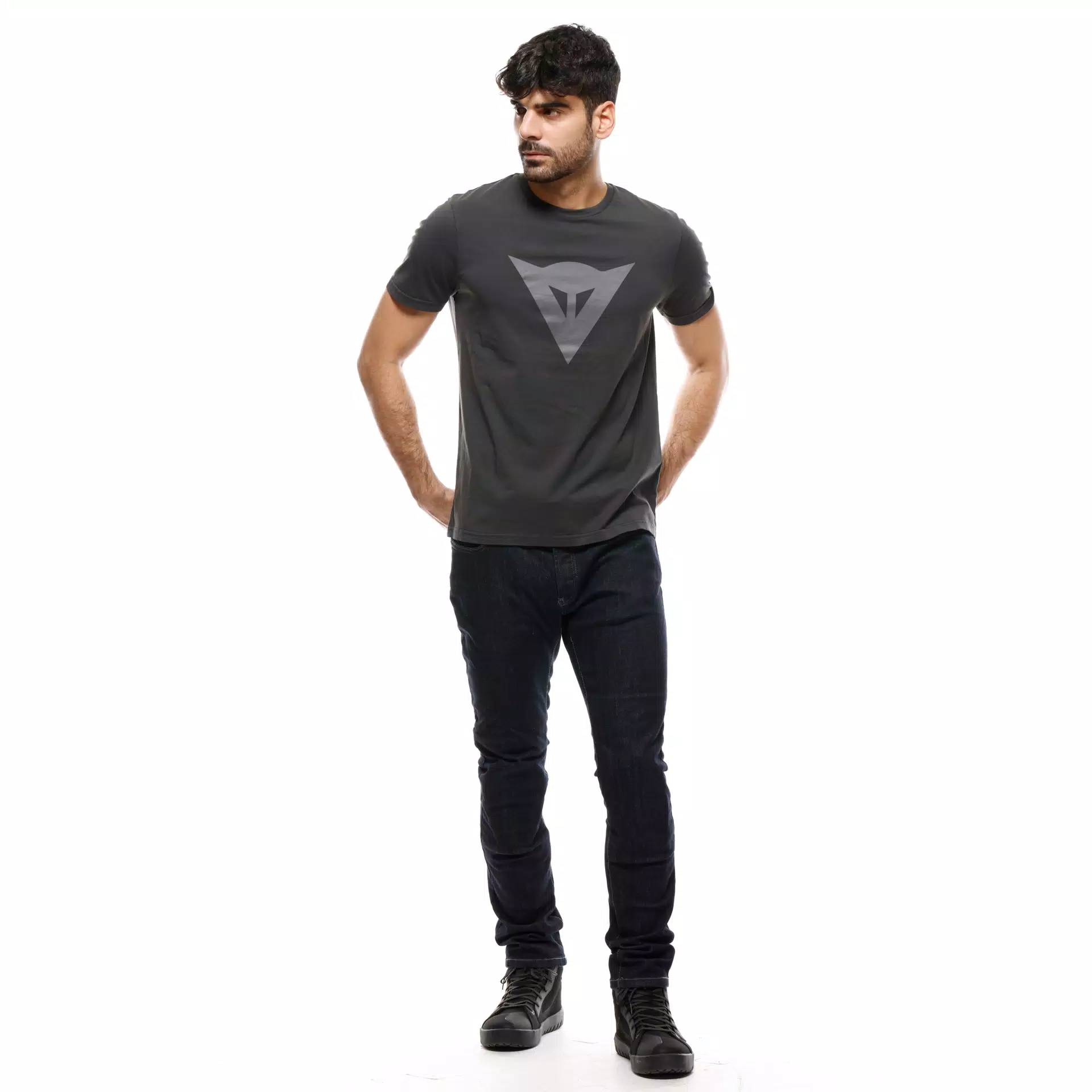 5-POCKET DENIM - MEN REGULAR TAPERED MOTORCYCLE JEANS