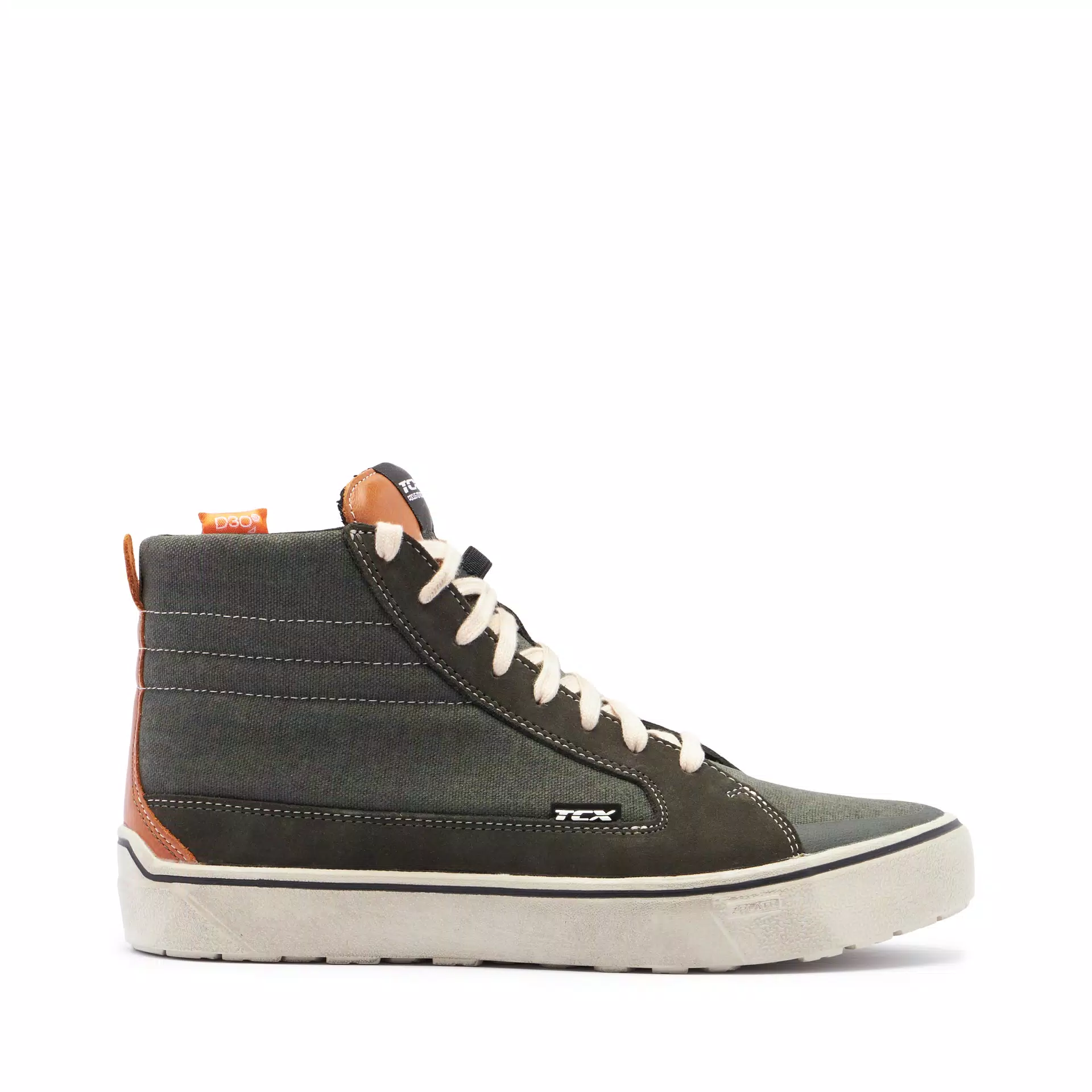 STREET 3 AIR SOMMER MOTORRADSCHUHE HERREN - GRÜN/KARAMELL