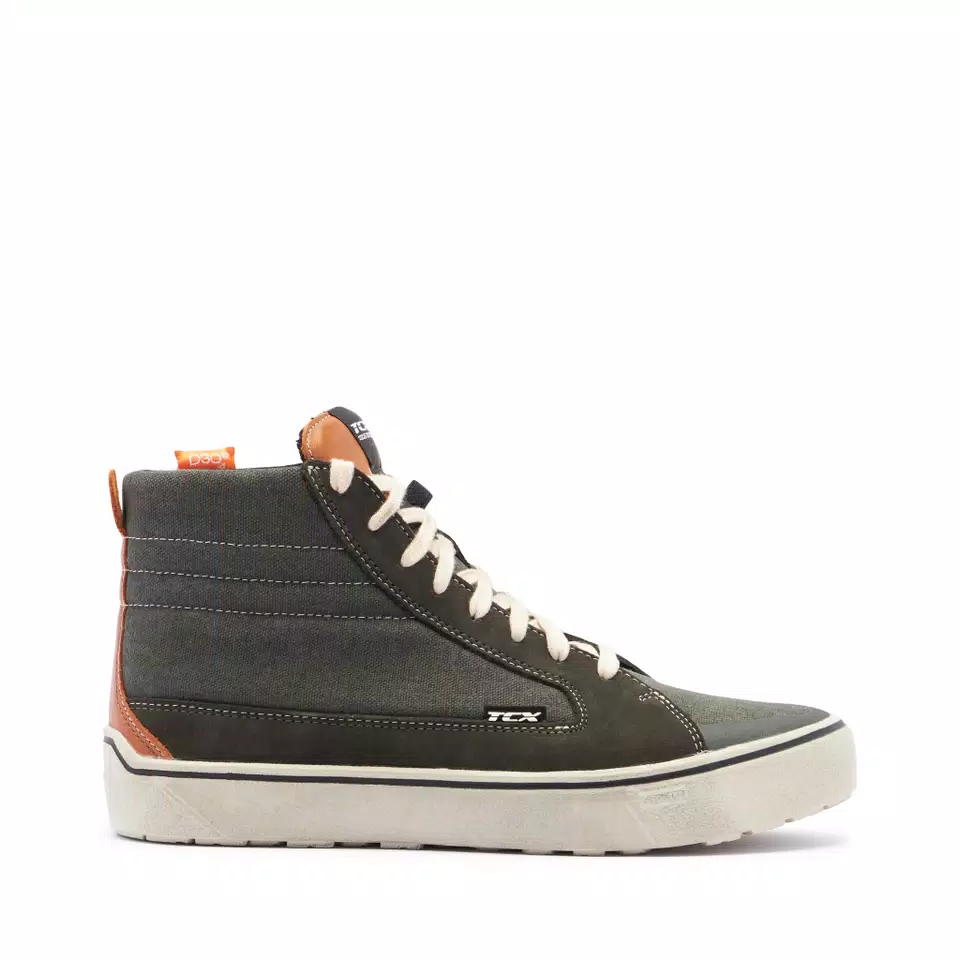 STREET 3 AIR SOMMER MOTORRADSCHUHE HERREN - GRÜN/KARAMELL -  - 2