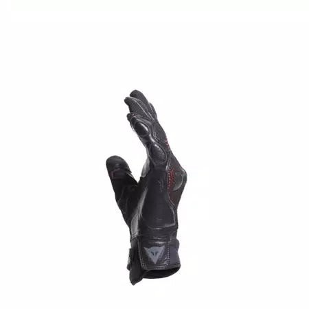 UNRULY ERGO-TEK GLOVES - BLACK/FLUO-RED - 4