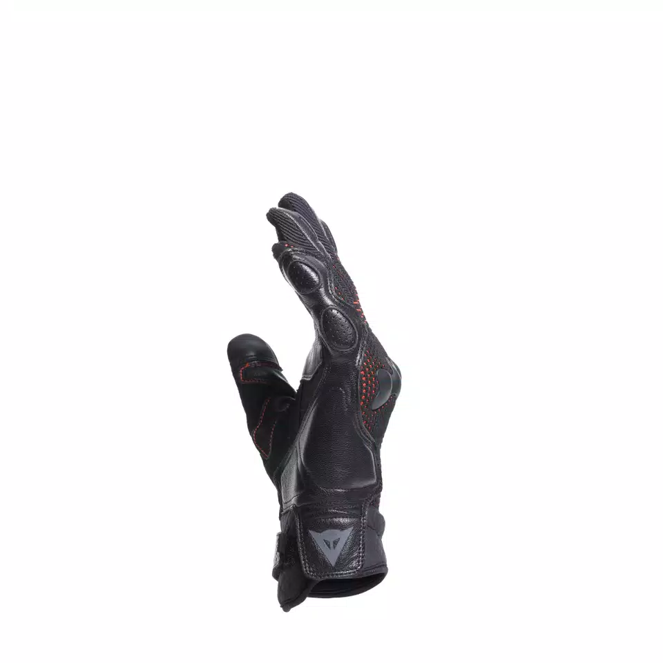 UNRULY ERGO-TEK GLOVES - BLACK/FLUO-RED - 4