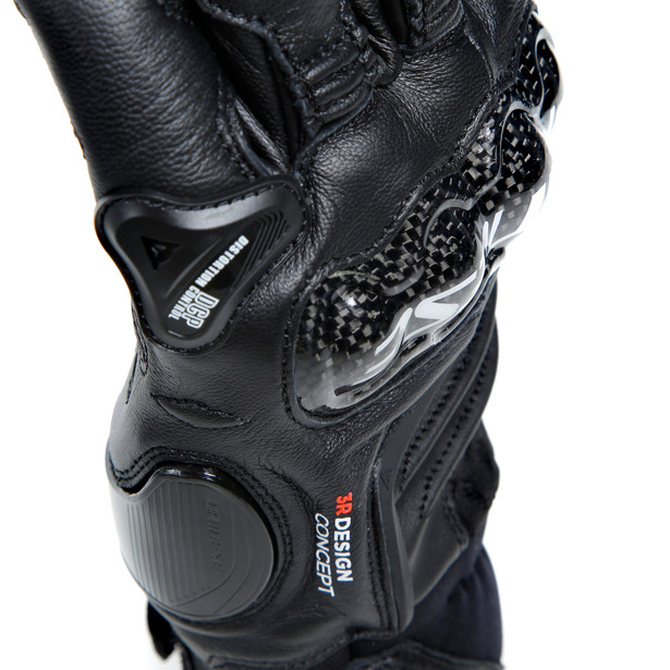 Short Motorcycle Leather Gloves | CARBON 4 SHORT LEATHER GLOVES ...