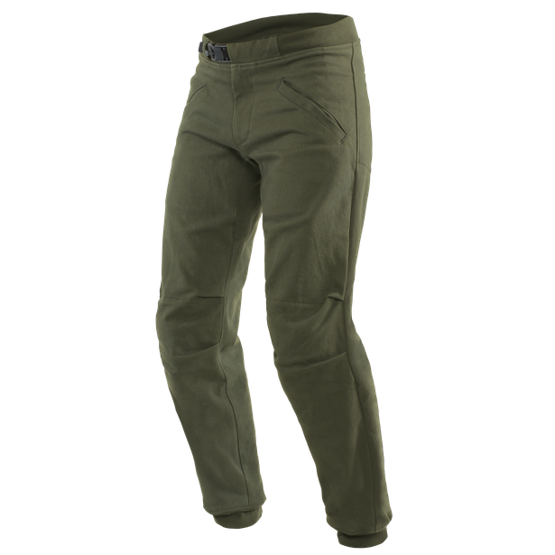 trackpants-pantaloni-moto-in-tessuto-uomo-olive image number 0