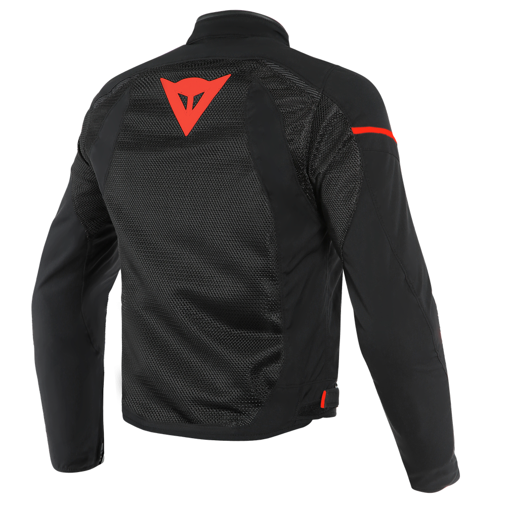 air-frame-d1-tex-jacket-black-black-red-fluo image number 1