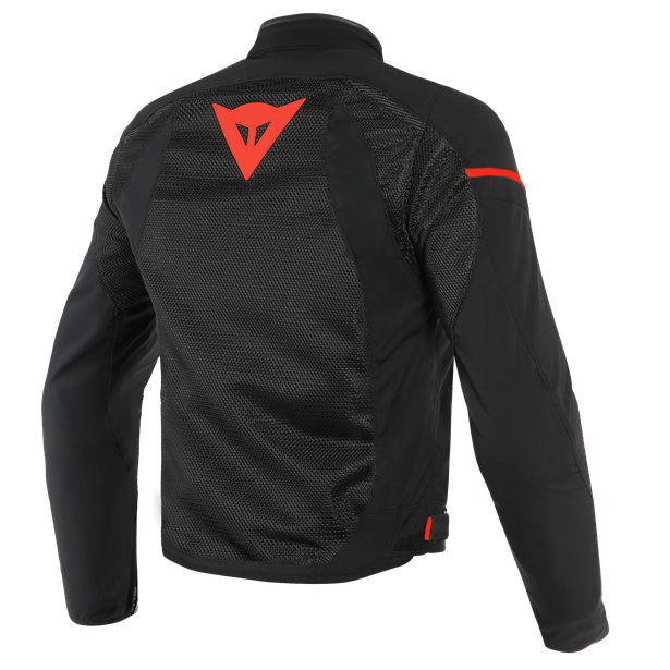 air-frame-d1-giacca-moto-in-tessuto-uomo-black-black-red-fluo image number 1