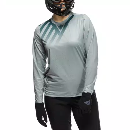 HG AER JERSEY LS - DAMES FIETS T-SHIRT MET LANGE MOUWEN - GREEN-WATER - 4