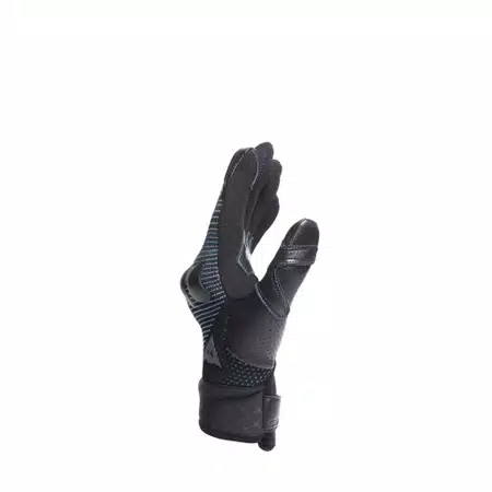 UNRULY ERGO-TEK GUANTES MOTO MUJER - BLACK/OCEAN-DEPTHS - 2